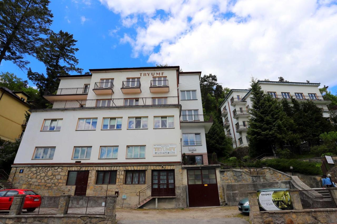Domy Wczasowe Tryumfy Bed & Breakfast Krynica Zdroj Dış mekan fotoğraf
